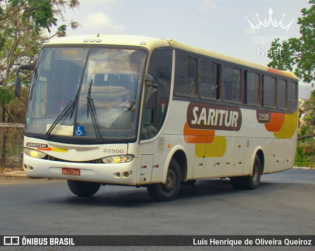 Saritur - Santa Rita Transporte Urbano e Rodoviário 22500 na cidade de Montes Claros, Minas Gerais, Brasil, por Luis Henrique de Oliveira Queiroz. Número da foto: #12486310.