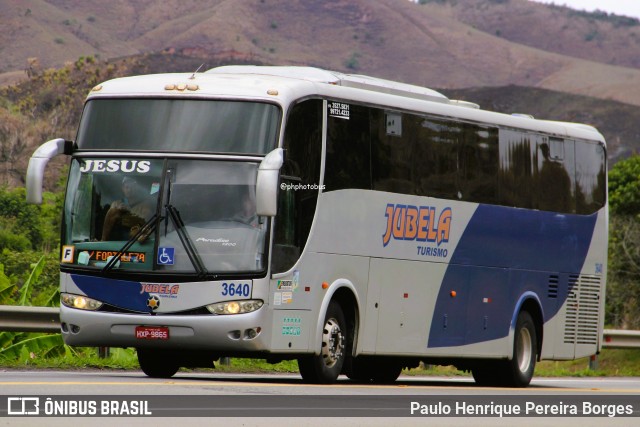 Jubela Turismo 3640 na cidade de Barra do Piraí, Rio de Janeiro, Brasil, por Paulo Henrique Pereira Borges. Número da foto: #12487198.