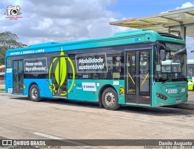Itajaí Transportes Coletivos 2095 na cidade de Campinas, São Paulo, Brasil, por Danilo Augusto. Número da foto: #12488026.