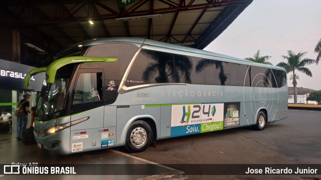 Viação Garcia 82085 na cidade de Londrina, Paraná, Brasil, por Jose Ricardo Junior. Número da foto: #12488114.