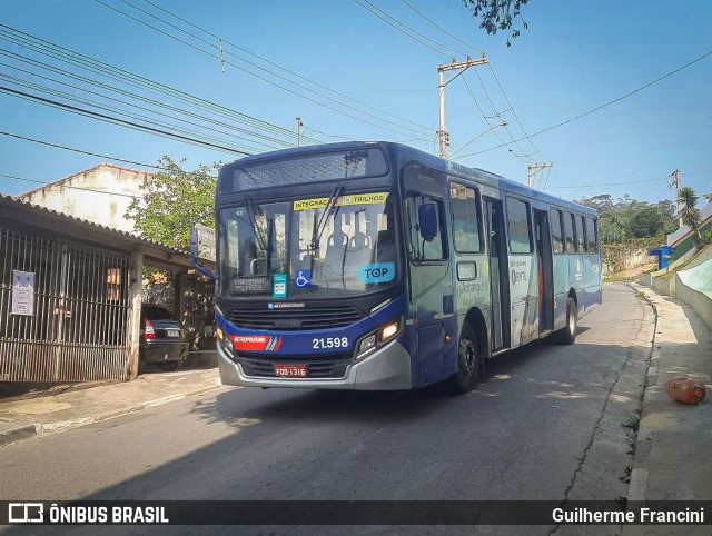 Viação Osasco 21.598 na cidade de Pirapora do Bom Jesus, São Paulo, Brasil, por Guilherme Francini. Número da foto: #12488047.
