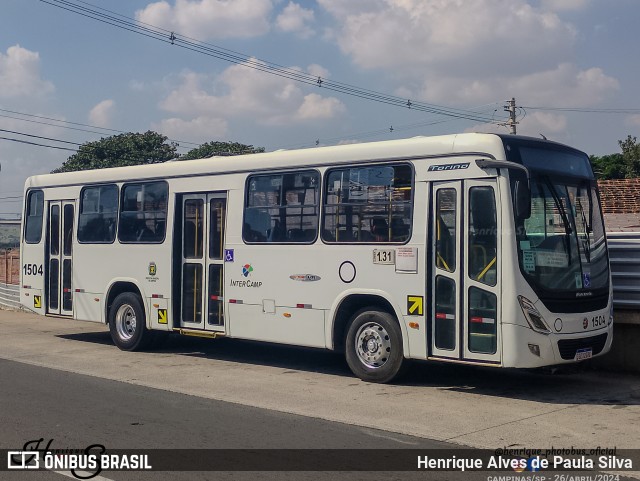 VB Transportes e Turismo 1504 na cidade de Campinas, São Paulo, Brasil, por Henrique Alves de Paula Silva. Número da foto: #12489588.