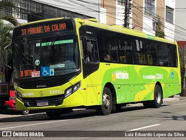 Expresso Miramar 2.3.045 na cidade de Niterói, Rio de Janeiro, Brasil, por Luiz Eduardo Lopes da Silva. Número da foto: #12488655.