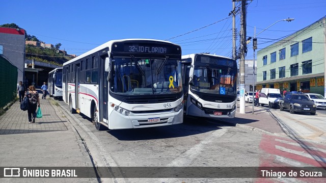 Auto Ônibus Moratense 958 na cidade de Francisco Morato, São Paulo, Brasil, por Thiago de Souza. Número da foto: #12488079.