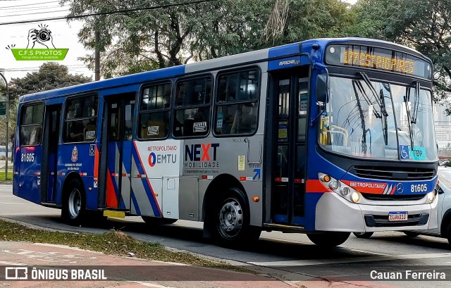 Next Mobilidade - ABC Sistema de Transporte 81.605 na cidade de Santo André, São Paulo, Brasil, por Cauan Ferreira. Número da foto: #12489615.