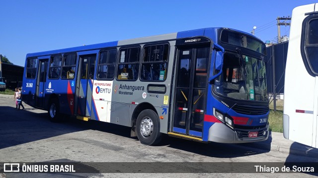 Auto Ônibus Moratense 26.060 na cidade de Francisco Morato, São Paulo, Brasil, por Thiago de Souza. Número da foto: #12488095.