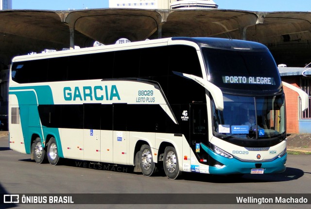 Viação Garcia 88029 na cidade de Porto Alegre, Rio Grande do Sul, Brasil, por Wellington Machado. Número da foto: #12489731.