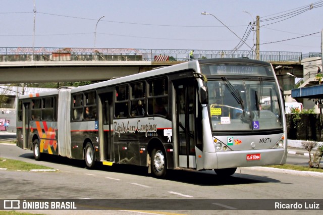 Rápido Campinas 10274 na cidade de Campo Limpo Paulista, São Paulo, Brasil, por Ricardo Luiz. Número da foto: #12489361.