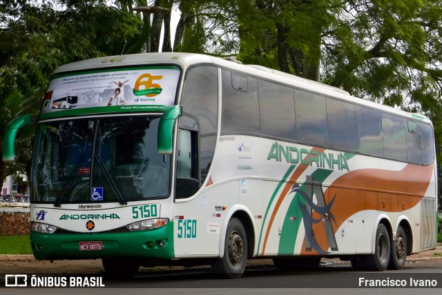 Empresa de Transportes Andorinha 5150 na cidade de Paraguaçu Paulista, São Paulo, Brasil, por Francisco Ivano. Número da foto: #12489350.