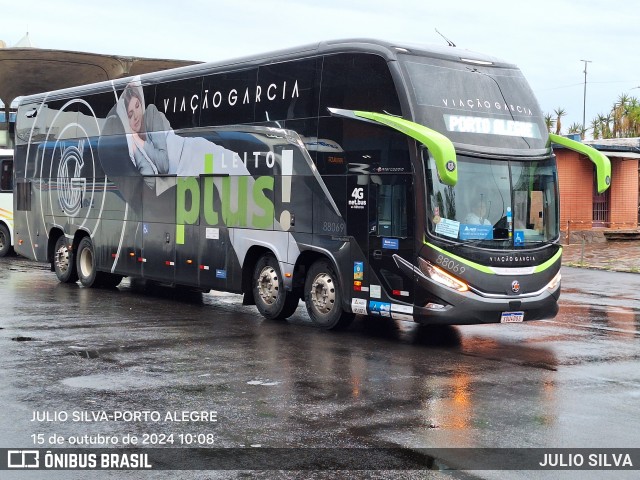 Viação Garcia 88069 na cidade de Porto Alegre, Rio Grande do Sul, Brasil, por JULIO SILVA. Número da foto: #12489694.