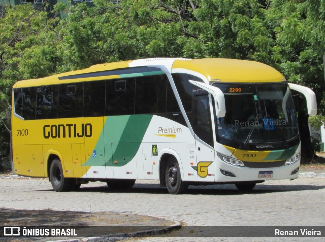 Empresa Gontijo de Transportes 7100 na cidade de Fortaleza, Ceará, Brasil, por Renan Vieira. Número da foto: #12489528.