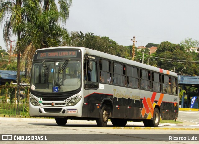 Rápido Campinas 12002 na cidade de Campo Limpo Paulista, São Paulo, Brasil, por Ricardo Luiz. Número da foto: #12489312.