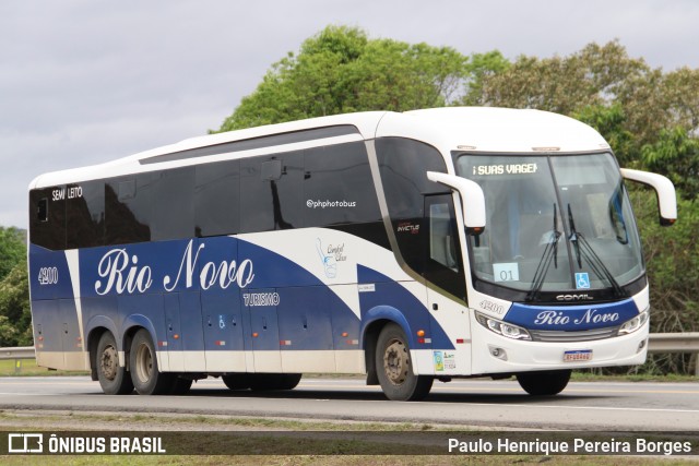 Rio Novo Turismo 4200 na cidade de Barra do Piraí, Rio de Janeiro, Brasil, por Paulo Henrique Pereira Borges. Número da foto: #12488999.