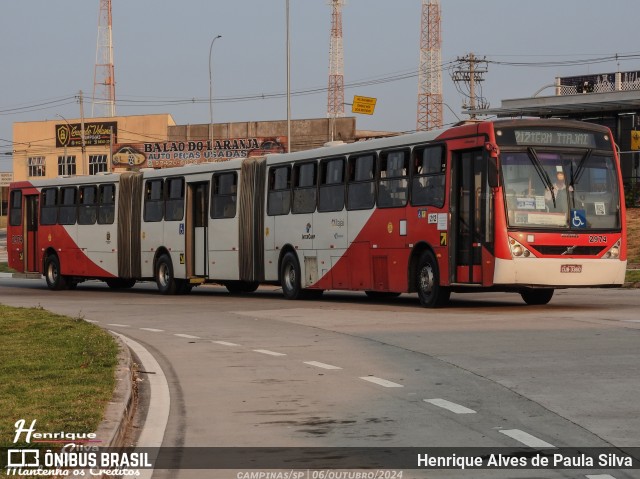 Itajaí Transportes Coletivos 2974 na cidade de Campinas, São Paulo, Brasil, por Henrique Alves de Paula Silva. Número da foto: #12489636.