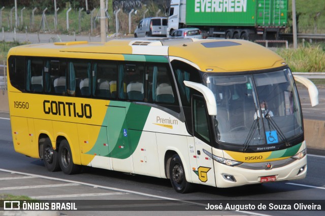 Empresa Gontijo de Transportes 19560 na cidade de Aparecida, São Paulo, Brasil, por José Augusto de Souza Oliveira. Número da foto: #12489580.