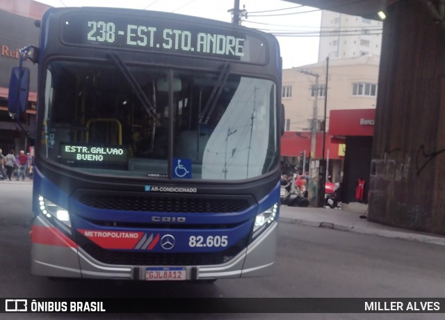 Next Mobilidade - ABC Sistema de Transporte 82.605 na cidade de Santo André, São Paulo, Brasil, por MILLER ALVES. Número da foto: #12488272.