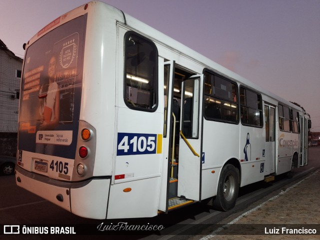 Empresa de Transportes Nossa Senhora da Conceição 4105 na cidade de Natal, Rio Grande do Norte, Brasil, por Luiz Francisco. Número da foto: #12490097.