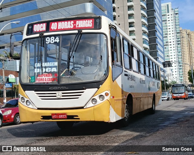 Viação Forte AF-98403 na cidade de Belém, Pará, Brasil, por Samara Goes. Número da foto: #12492072.