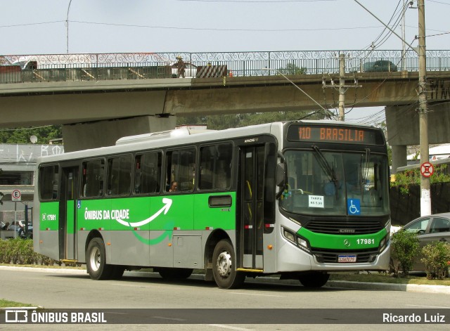 Rápido Campinas 17981 na cidade de Campo Limpo Paulista, São Paulo, Brasil, por Ricardo Luiz. Número da foto: #12491223.