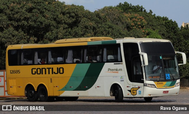 Empresa Gontijo de Transportes 12885 na cidade de Vitória da Conquista, Bahia, Brasil, por Rava Ogawa. Número da foto: #12490530.