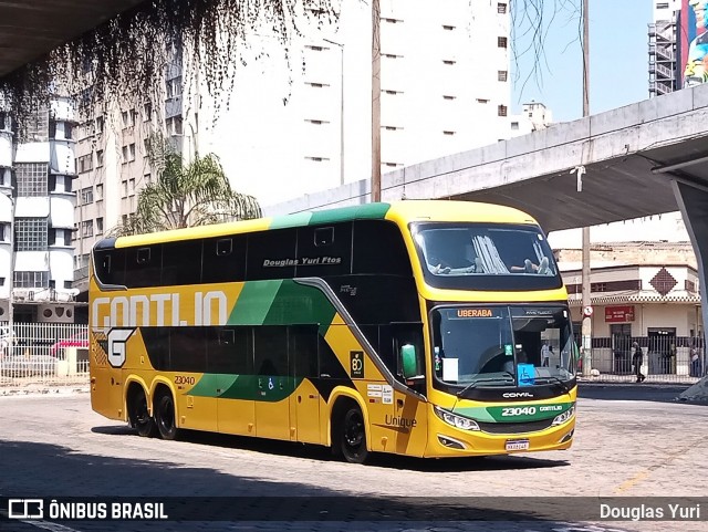 Empresa Gontijo de Transportes 23040 na cidade de Belo Horizonte, Minas Gerais, Brasil, por Douglas Yuri. Número da foto: #12492189.