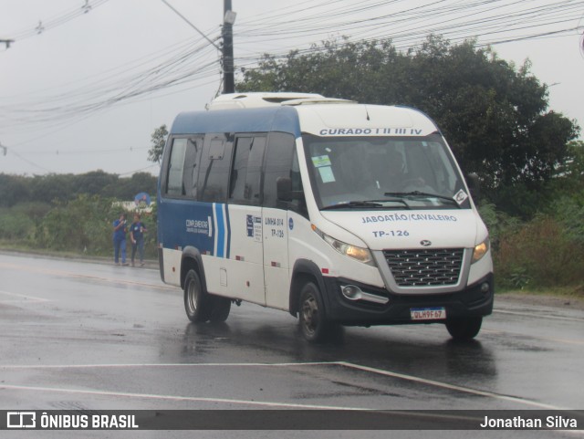 Transporte Complementar de Jaboatão dos Guararapes TP-126 na cidade de Jaboatão dos Guararapes, Pernambuco, Brasil, por Jonathan Silva. Número da foto: #12490224.