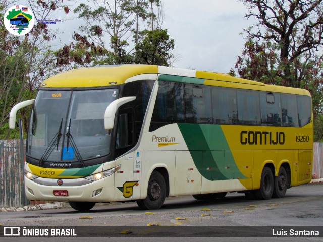 Empresa Gontijo de Transportes 19260 na cidade de Brasília, Distrito Federal, Brasil, por Luis Santana. Número da foto: #12489898.
