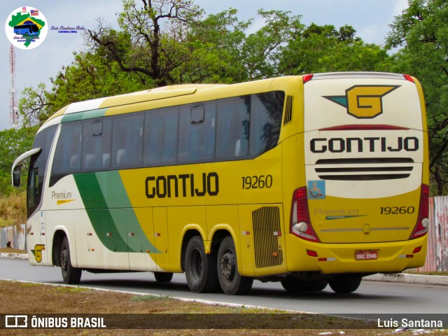 Empresa Gontijo de Transportes 19260 na cidade de Brasília, Distrito Federal, Brasil, por Luis Santana. Número da foto: #12489903.