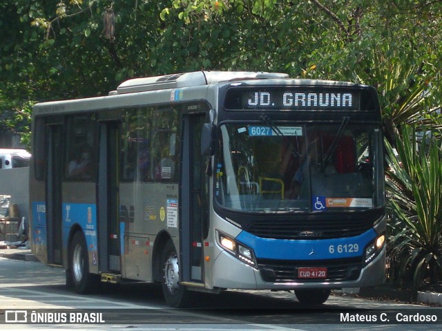 Transwolff Transportes e Turismo 6 6129 na cidade de São Paulo, São Paulo, Brasil, por Mateus C.  Cardoso. Número da foto: #12490360.