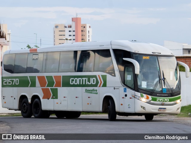 Empresa Gontijo de Transportes 21570 na cidade de Petrolina, Pernambuco, Brasil, por Clemilton Rodrigues . Número da foto: #12491485.