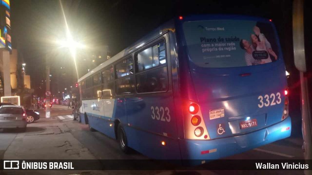 Emflotur - Empresa Florianópolis de Transportes Coletivos 3323 na cidade de Florianópolis, Santa Catarina, Brasil, por Wallan Vinicius. Número da foto: #12490625.
