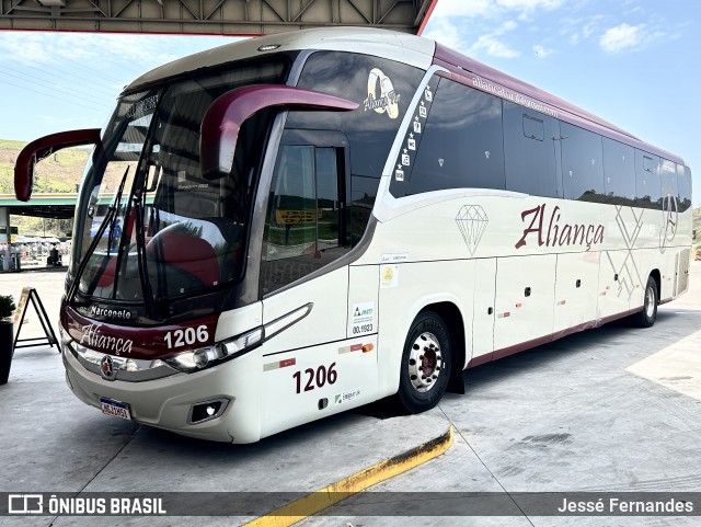 Expresso Aliança 1206 na cidade de Juiz de Fora, Minas Gerais, Brasil, por Jessé Fernandes. Número da foto: #12492283.