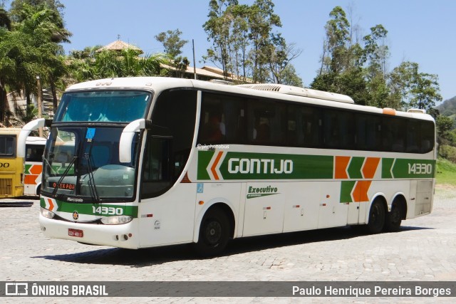 Empresa Gontijo de Transportes 14330 na cidade de Camanducaia, Minas Gerais, Brasil, por Paulo Henrique Pereira Borges. Número da foto: #12491816.
