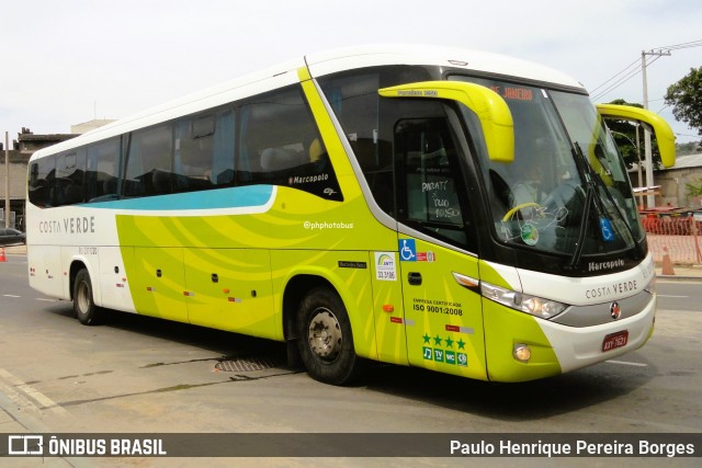Costa Verde Transportes RJ 217.020 na cidade de Rio de Janeiro, Rio de Janeiro, Brasil, por Paulo Henrique Pereira Borges. Número da foto: #12491767.