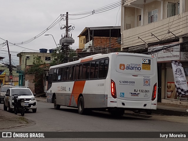 Evanil Transportes e Turismo RJ 132.061 na cidade de Nova Iguaçu, Rio de Janeiro, Brasil, por Iury Moreira. Número da foto: #12492290.