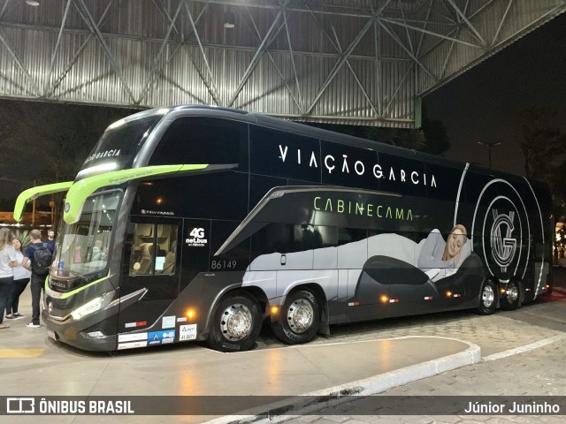 Viação Garcia 86149 na cidade de Bauru, São Paulo, Brasil, por Júnior Juninho. Número da foto: #12492233.