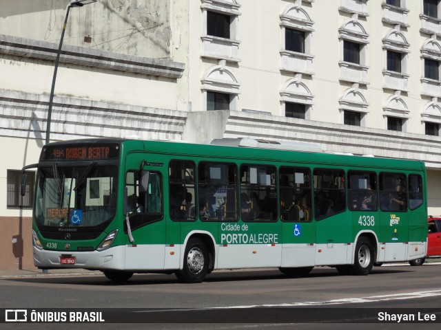 VAP - Viação Alto Petrópolis 4338 na cidade de Porto Alegre, Rio Grande do Sul, Brasil, por Shayan Lee. Número da foto: #12493048.