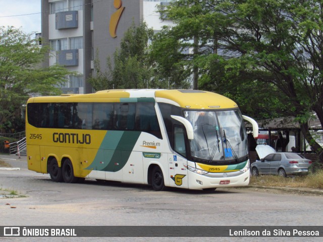 Empresa Gontijo de Transportes 21545 na cidade de Caruaru, Pernambuco, Brasil, por Lenilson da Silva Pessoa. Número da foto: #12493719.