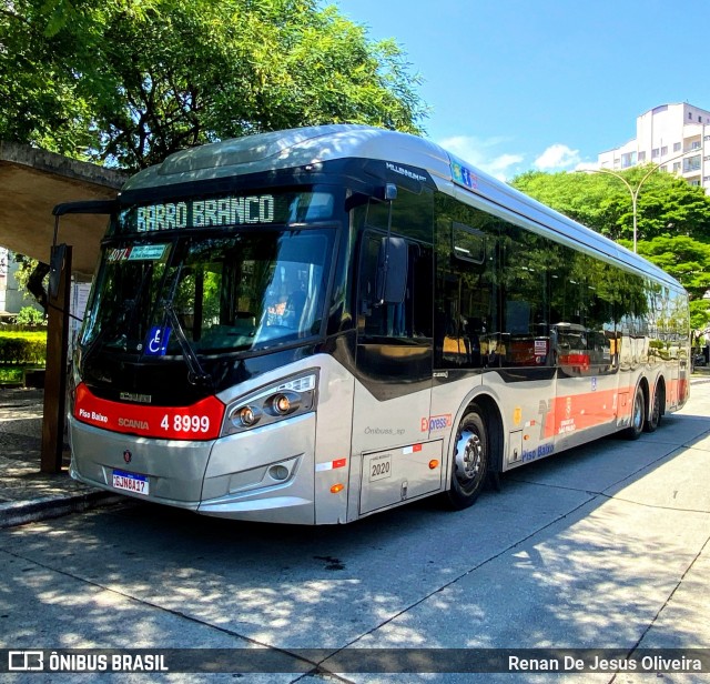 Express Transportes Urbanos Ltda 4 8999 na cidade de São Paulo, São Paulo, Brasil, por Renan De Jesus Oliveira. Número da foto: #12492944.
