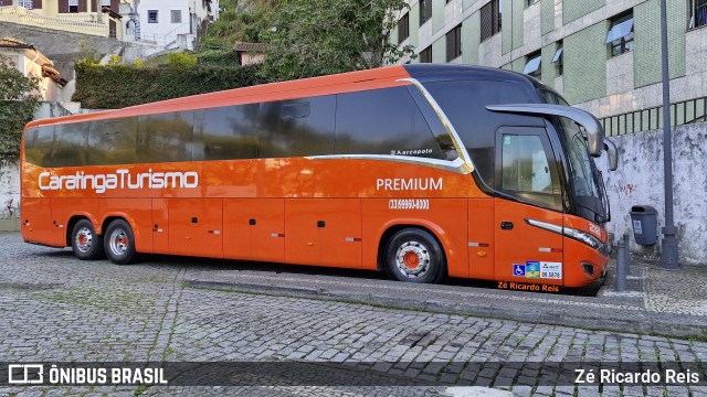 Caratinga Turismo 2320 na cidade de Petrópolis, Rio de Janeiro, Brasil, por Zé Ricardo Reis. Número da foto: #12493661.