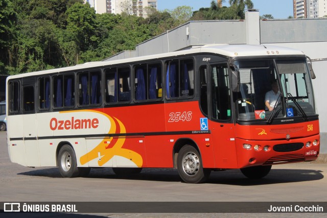 Ozelame Transportes 2546 na cidade de Caxias do Sul, Rio Grande do Sul, Brasil, por Jovani Cecchin. Número da foto: #12494593.