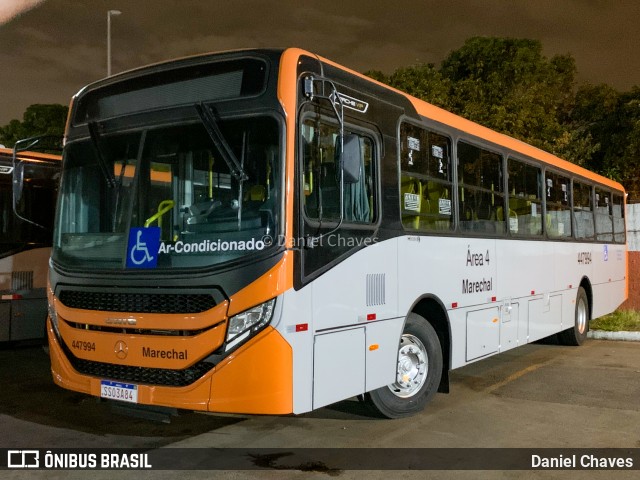 Auto Viação Marechal Brasília 447994 na cidade de Ceilândia, Distrito Federal, Brasil, por Daniel Chaves. Número da foto: #12494312.