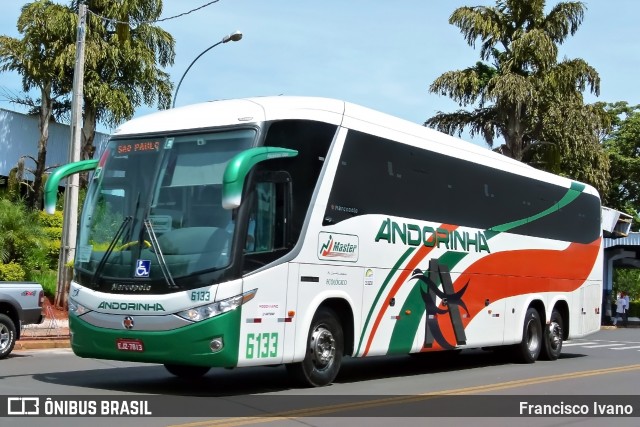 Empresa de Transportes Andorinha 6133 na cidade de Assis, São Paulo, Brasil, por Francisco Ivano. Número da foto: #12494725.