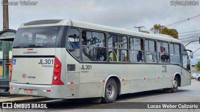 Expresso Azul JL301 na cidade de Curitiba, Paraná, Brasil, por Lucas Weber Calizario. Número da foto: #12494726.