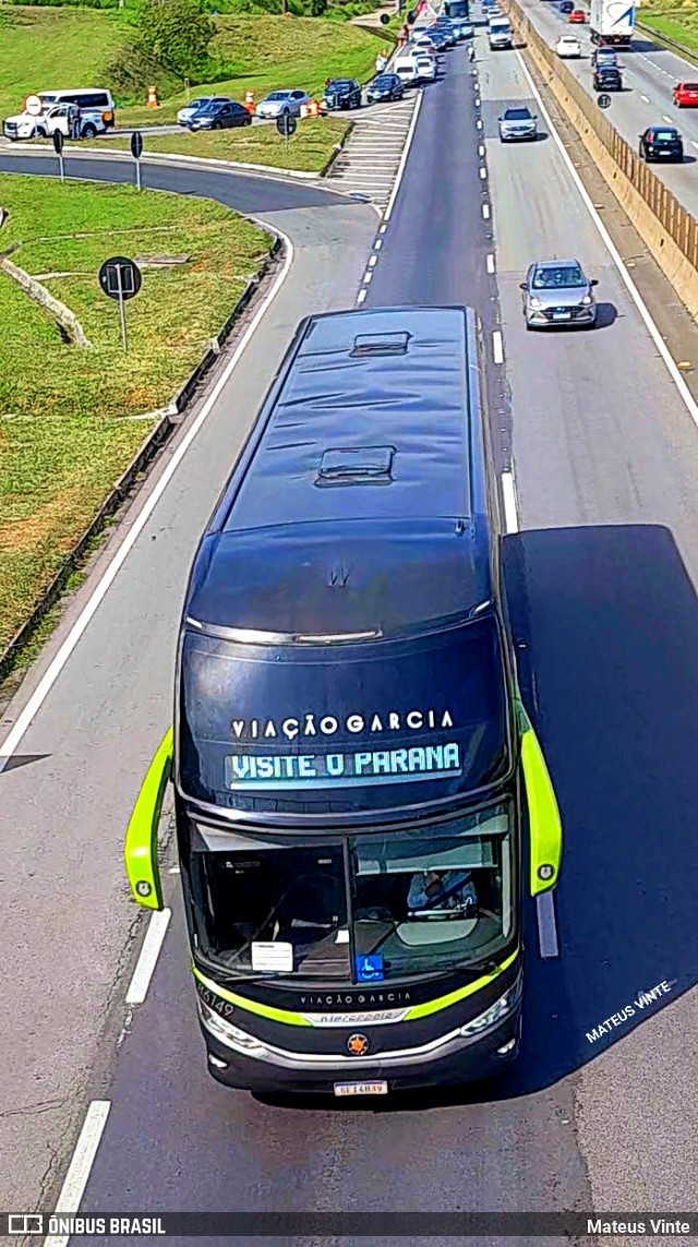 Viação Garcia 86149 na cidade de Aparecida, São Paulo, Brasil, por Mateus Vinte. Número da foto: #12492992.