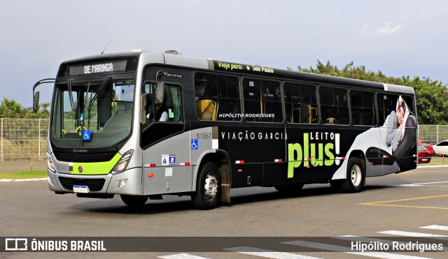 Viação Garcia 81067 na cidade de Maringá, Paraná, Brasil, por Hipólito Rodrigues. Número da foto: #12493497.