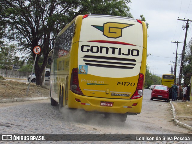 Empresa Gontijo de Transportes 19170 na cidade de Caruaru, Pernambuco, Brasil, por Lenilson da Silva Pessoa. Número da foto: #12493712.