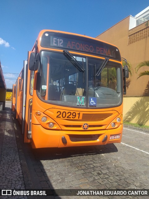 Auto Viação São José dos Pinhais 20291 na cidade de Curitiba, Paraná, Brasil, por JONATHAN EDUARDO CANTOR. Número da foto: #12493067.