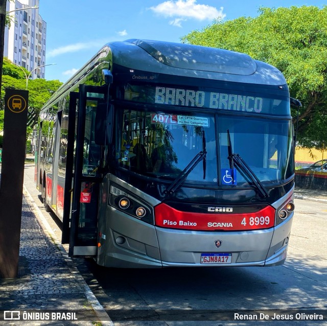 Express Transportes Urbanos Ltda 4 8999 na cidade de São Paulo, São Paulo, Brasil, por Renan De Jesus Oliveira. Número da foto: #12492943.