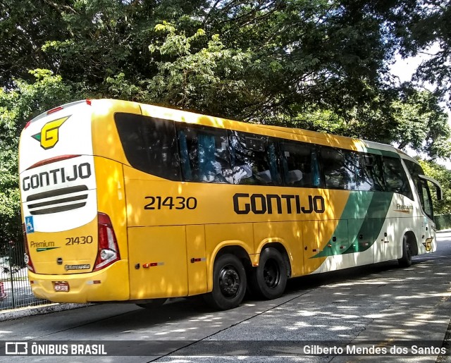 Empresa Gontijo de Transportes 21430 na cidade de São Paulo, São Paulo, Brasil, por Gilberto Mendes dos Santos. Número da foto: #12492444.